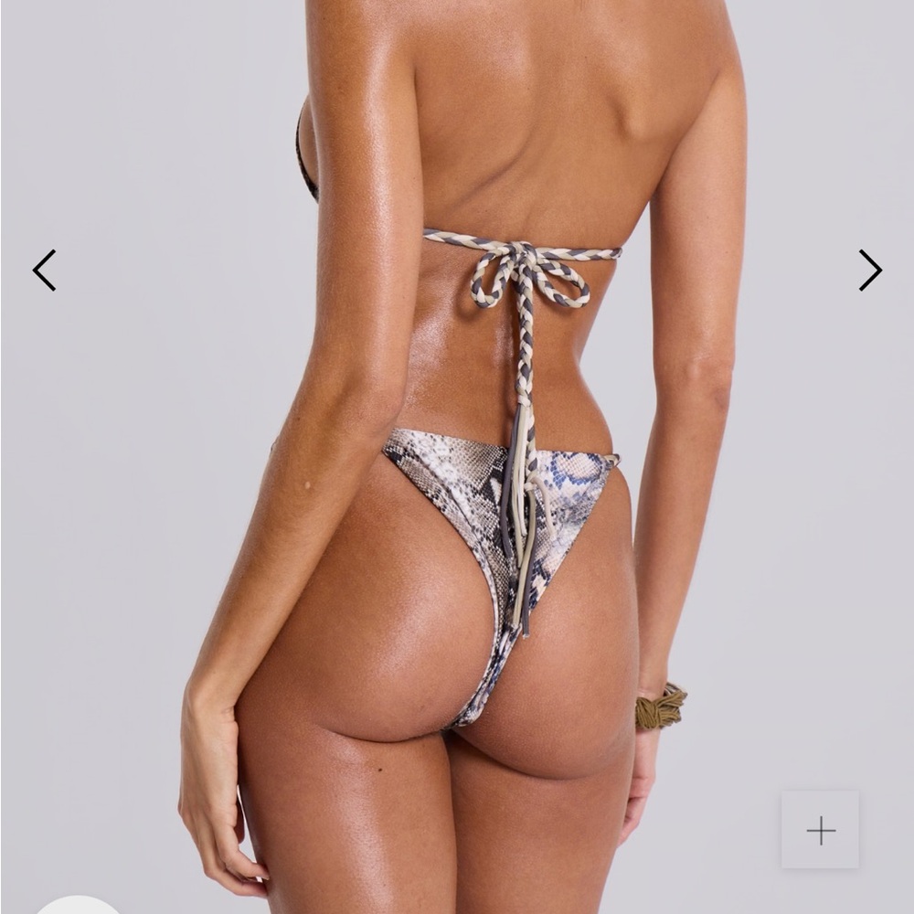 Jaded London Snake Print Bikini